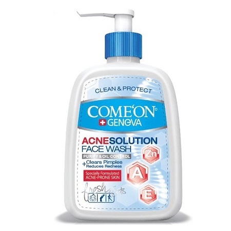 ژل شستشوی صورت کامان مخصوص پوست جوش دار